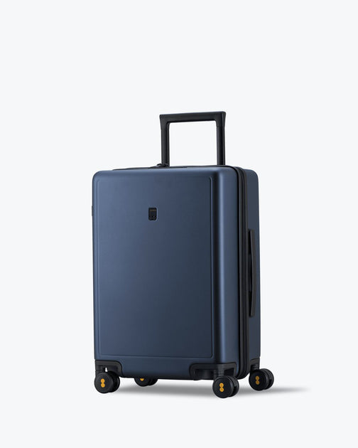 LEVEL8 Carry-On Hardside Elegance Textured Luggage With Spinner Wheels