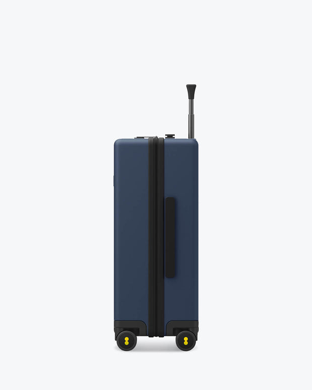 6 Packing Cubes and Textured Luggage Combo